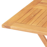 5 Piece Garden Dining Set Solid Wood Teak 3155041