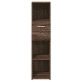 Highboard Brown Oak 30x42.5x124 cm Engineered Wood 846158