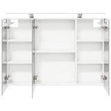 Bathroom Mirror Cabinet White 100 x 14.5 x 70 cm 889127