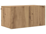 TV Wall Unit Wall-mounted 5 pcs Artisan Oak Engineered Wood 3402777
