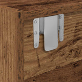 TV Cabinet Old Wood 60x31x25.5 cm Engineered Wood 861504