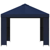 Gazebo 3 x 3 m Blue Polyester and Steel 190 gsm 900355