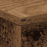 Bedside Cabinet Old Wood 38x35x55 cm Engineered Wood 861124