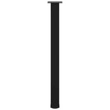 Bar Table Legs 4 pcs Black 90-92 cm Steel 4012472