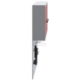 Tool Cabinet Set with Shelf 5 pcs Red Powder-Coated Steel 3321401