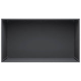Garden Planter 2 pcs Anthracite 100 x 50 x 50 cm 8005279