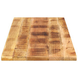 Table Top 140x50x3.8 cm Rectangular Solid Wood Rough Mango 371399