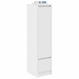 Highboard White 29,5x34x119,5 cm Engineered Wood 861652