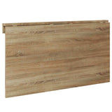 Folding Table Oak Engineered wood Compact Foldable 243053