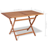 Garden Dining Set Warm teak 44683
