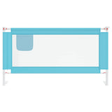 Toddler Safety Bed Rail Blue 160x25 cm Fabric 10212