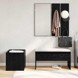 Hallway Furniture Set Wall-mounted 5 pcs Engineered Wood 3332489