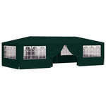 Professional Party Tent with Side Walls 4x9 m Green 90 g/m 48540