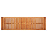 Bench Natural Solid eucalyptus wood 150 cm Durable Bench 47291