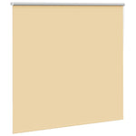 ZNTS Roller Blind Blackout Beige 160x130 cm Fabric Width 156.6 cm Polyester 4010724