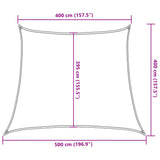Sunshade Sail 160 g/m White 4/5x4 m HDPE 311271