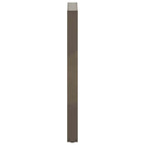 Bar Table Legs U-Shaped 2 pcs Natural Steel 40x cm Steel 4013231