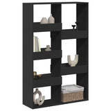 Room Divider Black 100x33x155.5 cm Engineered Wood 3309565