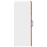 Wall Cabinet PORTO Old Wood 50 x 31 x 80 cm Engineered Wood 885393