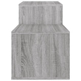 Shoe Cabinet Grey Sonoma 150x35x45 cm Engineered Wood 816918
