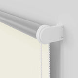 Roller Blind Blackout Off White 165x230 cm Fabric Width 161,6 cm Polyester 4011739