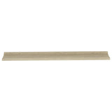 Wall Shelves 4 pcs Sonoma Oak 115x9x3 cm 326688