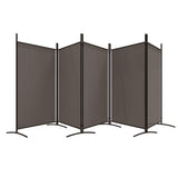 5-Panel Room Divider Anthracite 433x180 cm Fabric 350268