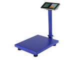 300KG/661lb LCD Digital Personal Floor Postal Platform Scale Blue 64648692