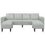 Living Room Couch 3 pcs Light Grey 3335122