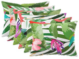 Cushion with Pillow HEERLEN 6 pcs Multicolour Polyester 926651