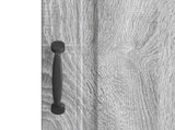 Sideboard Grey Sonoma 33 x 34.5 x 87 cm Engineered Wood 895751