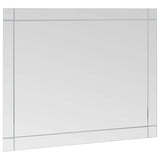 Wall Mirror 80x60 cm Glass 249533