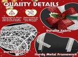 3-Piece Lighted Christmas Reindeer Family Set Outdoor Decorations, Weather Proof 2D Deer Family Set 92590347