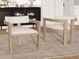Set of 2, solid wood chairs, dining chairs, suitable for homes, restaurants, living rooms, and N606P403805A