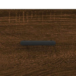Highboard Brown Oak 69.5x34x180 cm Engineered Wood 3199952