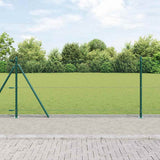Welded Wire Fence with Concrete Base 100 x 1 m 3353588