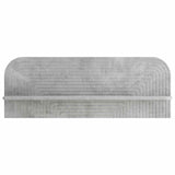 Wall Shelf 2 pcs Concrete Grey 102 x 13.5 x 37.5 cm 8014962