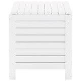 Storage Box with Lid RANA White 80x49x54 cm Solid Wood Pine 4002322