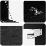Wall-Mounted Cabinet Wall-mounted Black Oak 100 x 36.5 x 35 cm 879569