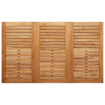 Garden Dining Set 7 pcs Solid Wood Teak 3334824