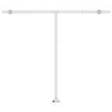 Manual Retractable Awning with LED 400x300 cm Anthracite 3069544