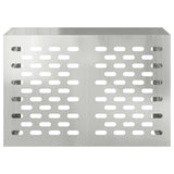 Air Conditioner Cover Silver 90 x 40 x 60 cm Galvanised Steel 865895