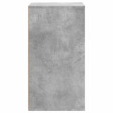 Corner Chest of Drawers Concrete Grey 60x41x76 cm Engineered Wood 852873