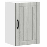 Kitchen Wall Cabinet Lucca Grey Sonoma Engineered Wood 853793