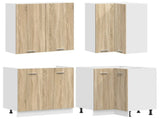 Kitchen Unit LYON 8 pcs Sonoma Oak Engineered Wood 3438441