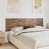 Bed Headboard Natural Solid Teak Wood 42024557