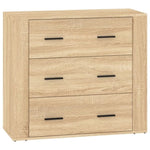 Sideboards 3 pcs Sonoma Oak Engineered Wood 3185402