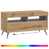 LED TV Cabinet Artisan Oak Engineered Wood 897664