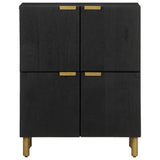 Sideboard Black 60x33x75 cm Engineered Wood 4017674