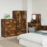 Storage Cabinets Smoked Oak 80 x 48 x 105 cm Engineered Wood 3406230